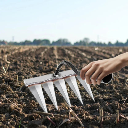 5 Teeth Carbon Steel Weeding Tool
